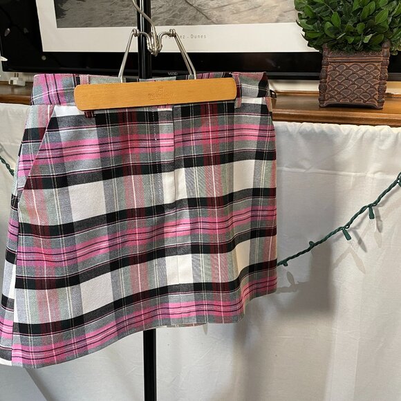 Topshop Plaid Skirt-Sz 4 - Picture 1 of 5